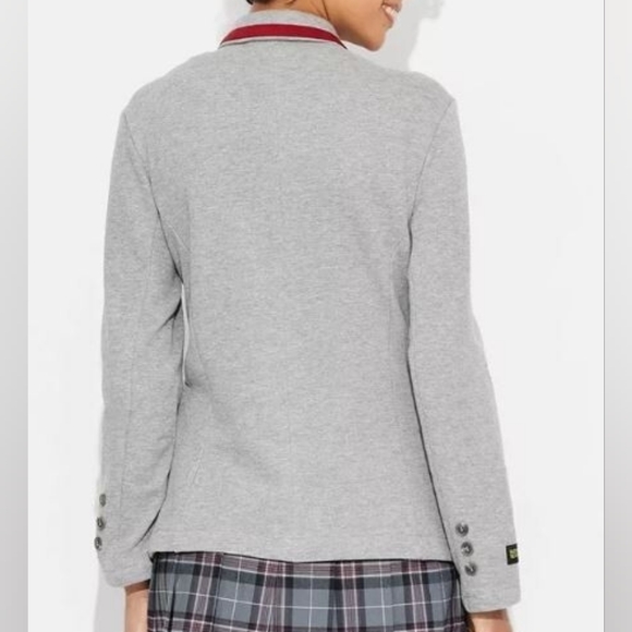 New Beetlejuice Medium Beetlejuice Astrid Lightweight Graphic Blazer Womens - Picture 5 of 6